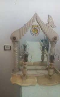 آینه شمعدان قدیمی