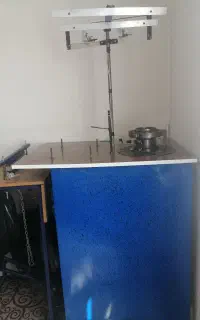 دستگاه اسکاج بافی به همراه پرس