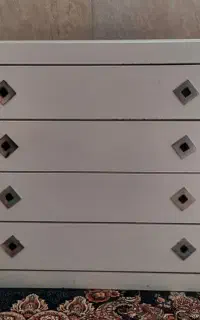 دراور 4کشو سفید رنگ