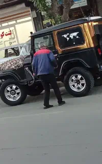 فروش فوری جیپ صحرا۷۶ موتور بزرگ قیمت مناسب