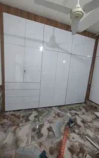 اجرای کابینت ام دی آف .کمد دیواری جاکفشی کلوزت