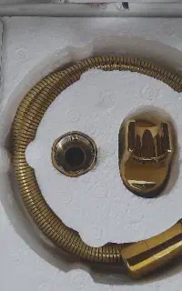 شلنگ توالت طلایی