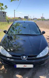 ۲۰۶ مشکی مدل ۸۳