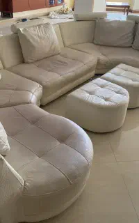 مبل ۸ نفره چرم