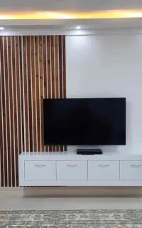 کابینت کاغذدیواری قرنیز نقاشی ساختمان  دکور داخلی