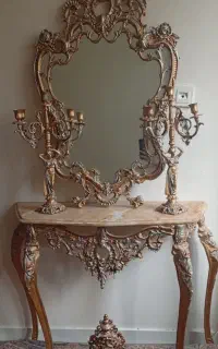 آینه شمعدان