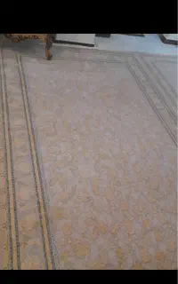 یک جفت فرش ۳ متری گل برجسته بسیار شیک در حدنو