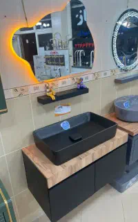 کابینت روشویی مخصوص شیرالات توکار(آتاکابین)80.40