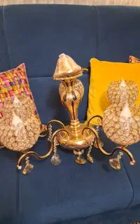 لوسترپنج شعله زیبا وپرنورخریدم اصلا استفاده نکردم