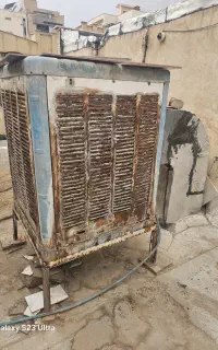 کولر آبی و آبگرمکن گازی زمینی کارکرده