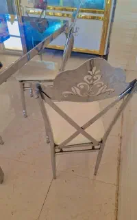 صندلی تمام استیل  رستورانی