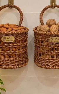 سبد میوه وسبزی نخ مفتول