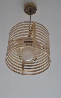 لوستر مدرن رنگ طلایی