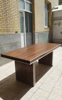 میز اداری mdf و تمام چوبی در حد نو