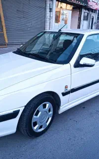 پژو پارس اتومات بدون رنگ