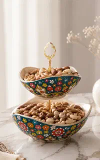 ظروف میناکاری دست‌ساز  با تخفیف ویژه آموزش