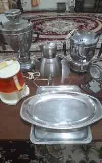 سماور قدیمی برنجی مدل آپولون