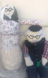عروسک دست ساز بزرگ