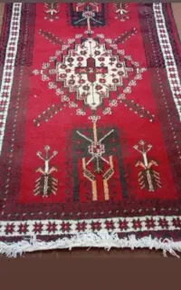 قالیچه ترکمن .دست بافت