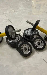 دمبل وزن متغیر هر دمبل ۶ کیلویی