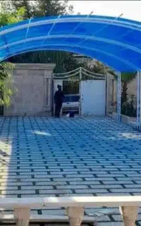 اجراسقف پلی کربنات وانواع سقف های شیب داراهنگری