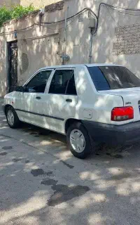پراید ۱۳۱ سفید مدل ۹۵ رخ ۹۹