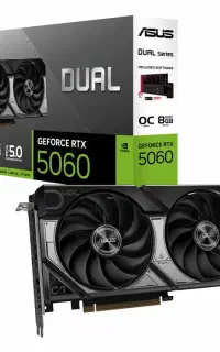 کارت گرافیک RTX 5060 ASUS پلمپ با گارانتی 3 ساله