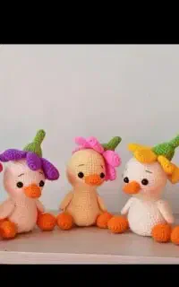جوجه اردک بافتنی