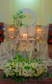 سفره عقد و جایگاه عروسی ونامزدی