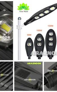 چراغ های خیابانی COB آراز نور