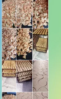 نان جوچیبس کلوچه ساده کیک گردویی بیسکویت