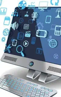 همکار خانم در کافی نت