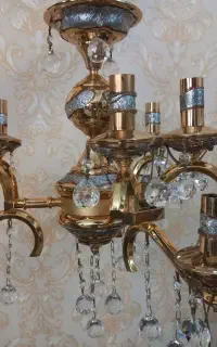 ۳تا لوستر با۳تا بچه لوستر برنج