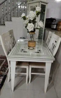 میز نهار خوری 4 نفره در حدنو