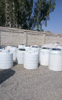مخزن آب ۳۰۰ و ۱۰۰۰ لیتری عمودی و افقی تانکر اب