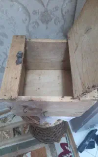 قفس پرنده لانه طوطی عروس هلندی تمام چوب گردو