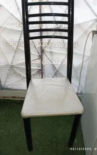 ۱۵ عدد صندلی فلزی نو