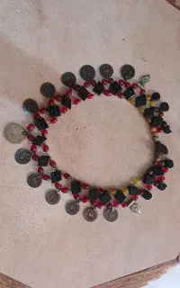 گردنبند قدیمی نقره قاجاری