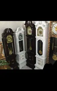 ساعت ایستاده چوبی