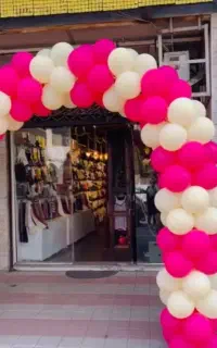 بادکنک آرایی افتتاحیه طاق بادکنک افتتاحیه