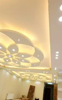 سیمکشی، سیمکش کناف لاین نوری برقکار،لوستر