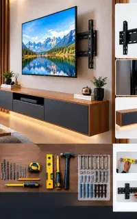پایه تلویزیون حرفه ای همه اندازه ها