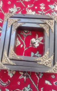 جادکوری  دیواری mdf مربعی