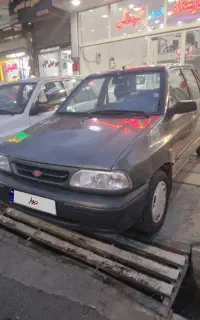 پراید ۸۹ بدون رنگ بدون ضربه دوگانه شرکتی
