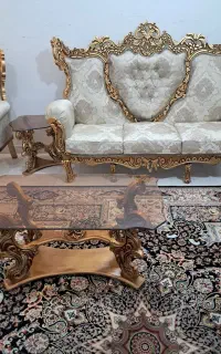 مبلمان ۹نفره درحدنوهمراه بامیزغذاخوری