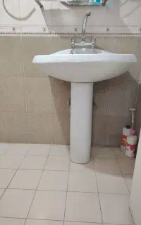 روشویی بزرگ و پایه بلند مروارید