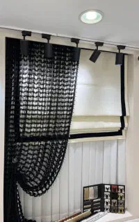 دوخت پرده ،تعمیرات، نصاب پرده ، چوب ،نوار پرده