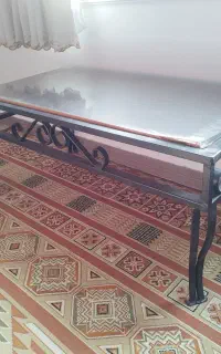 فروش تخت دو نفره فرفورژه سالم