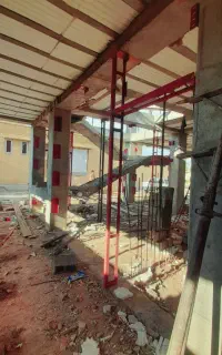 اجرایی نبشی کشی و والپست ساختمان