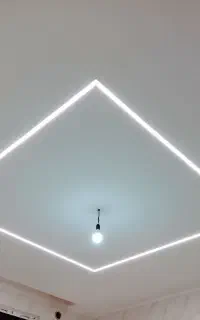 کناف سقف کاذب تی وی وال دکور نقاشی و لاینر